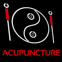 Acupuncture Needle Enseigne Néon