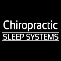 Chiropractic Sleep Systems Enseigne Néon