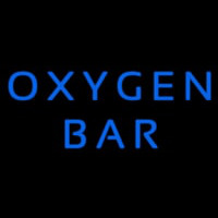 Blue O ygen Bar Enseigne Néon