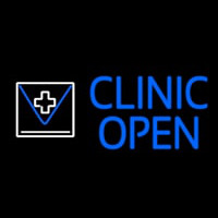 Clinic Open Enseigne Néon