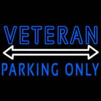 Veteran Parking Only Enseigne Néon