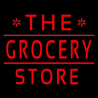 The Grocery Store Enseigne Néon