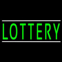 Green Lottery Enseigne Néon