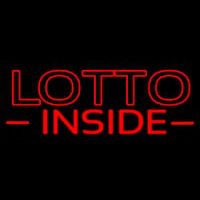 Red Lotto Inside Enseigne Néon