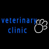 Veterinary Clinic Enseigne Néon