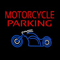 Motorcycle Parking Enseigne Néon