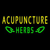 Acupuncture Herbs Enseigne Néon