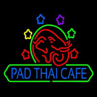 Pad Thai Cafe Enseigne Néon