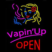 Vapin Up Open Enseigne Néon