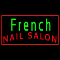 French Nail Salon Enseigne Néon