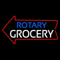 Rotary Grocery Enseigne Néon
