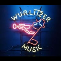 wurlttzer music Enseigne Néon